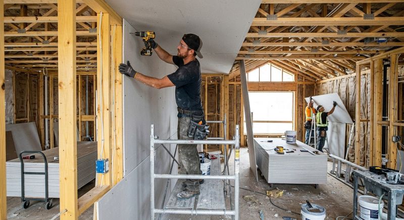 Bathroom Drywalling in Overland Park, KS